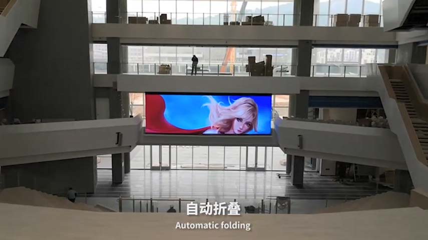 Caso Da Tela De LED de Vídeo de Escola de Línguas Estrangeiras em Wenzhou, Zhejiang